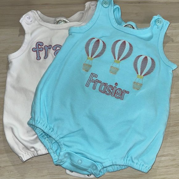 Monogrammed Onsie Bubbles for FRASIER - Picture 11 of 11